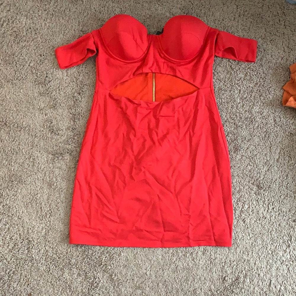 NEVER WORN: Red mini dress